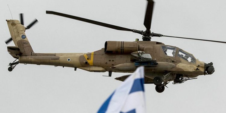 İşğalçı İsrailin hərbi helikopteri qəzaya uğradı