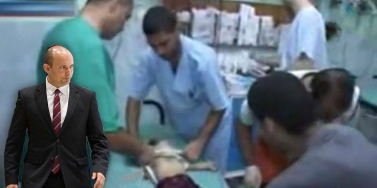 İsrail cinayətlərinin bir nümunəsi: Fələstinli ata 7 aylıq körpəsi ilə vidalaşır – Video