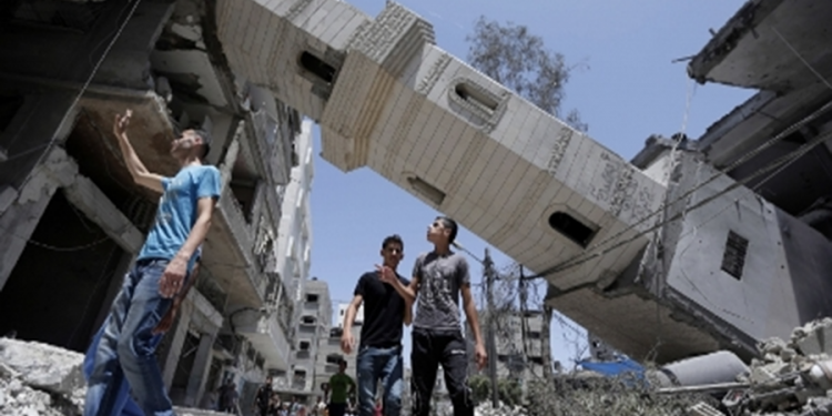 Qəzzədə məscidlərin dağıdılması sionist rejimin cinayətlərinə sübutdur – Video