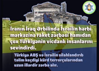 İranın İsrailin hərbi mərkəzinə zərbəsi Türkiyədə vicdanlı insanları sevindirdi