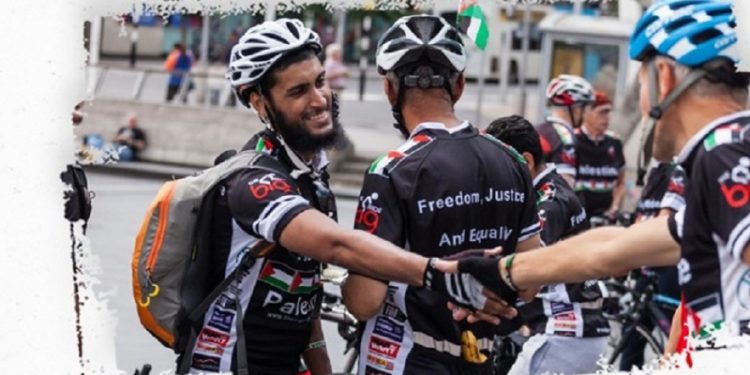 Avropanın qəlbində möhtəşəm velosiped turu və Fələstinə dəstək