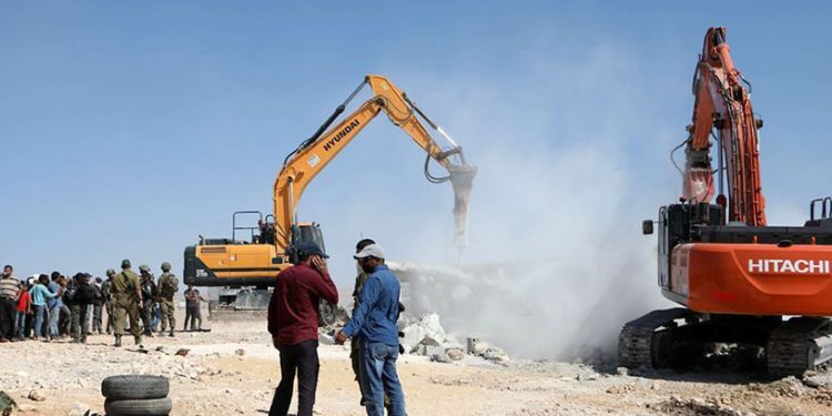 İsrail qüvvələri daha 3 fələstinlinin evini dağıdıb