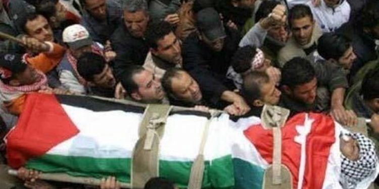 Sionist əsgərlərinin açdığı atəş nəticəsində bir fələstinlinin şəhadəti