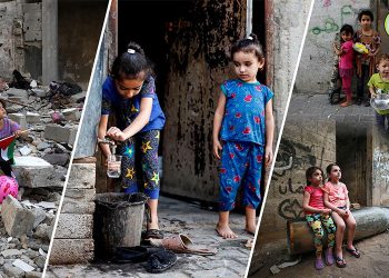 Qəzzədə humanitar böhran şiddətlənir (Video)