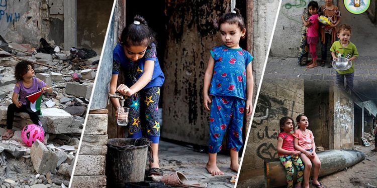 Qəzzədə humanitar böhran şiddətlənir (Video)