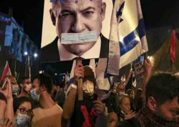 Netanyahu əleyhinə köçkünlərin geniş miqyaslı etirazlarının davamı-Video