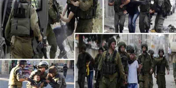 İordan çayının qərb sahilləri bölgərində fələstinlilərin həbsinin davamı