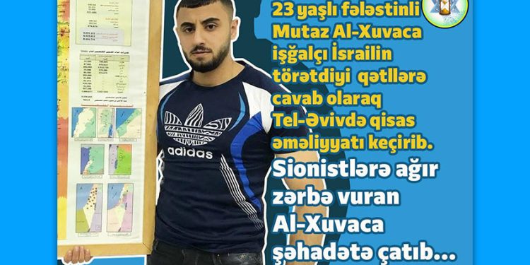 23 yaşlı müsəlman işğalçı sionistlərdən qisas əməliyyatı zamanı şəhid oldu