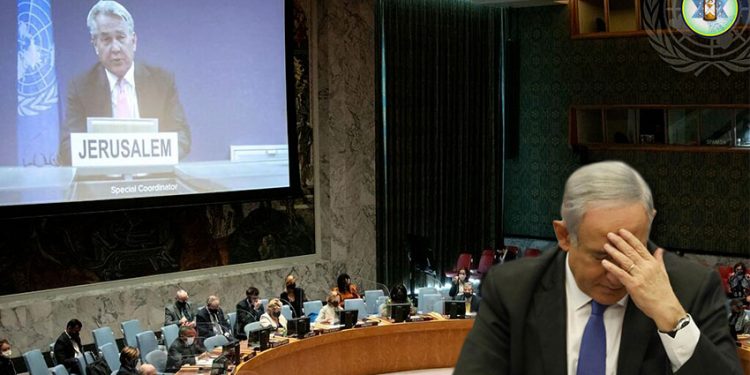 İşğalçı İsrail BMT-ni saya salmır! (Video)