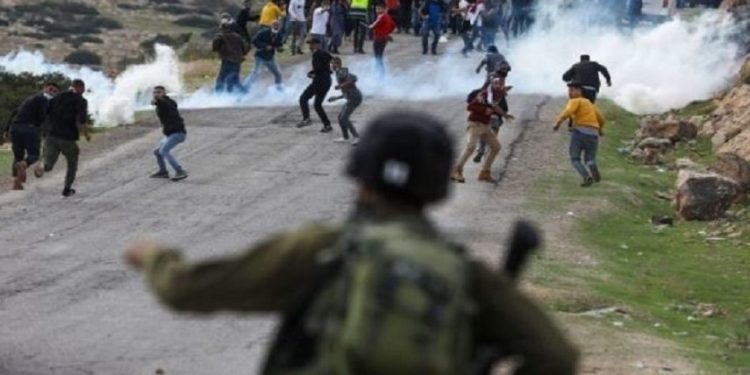 Sionist hərbiçiləri və köçkünləri ilə toqquşmada bir neçə fələstinli yaralanıb