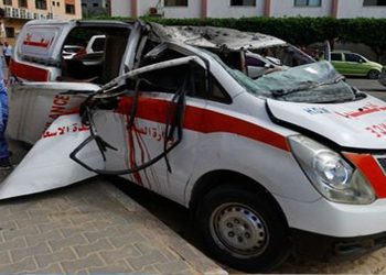 Qəzzənin Deyr əl-Bələh şəhərciyində fələstinli bir qadının şəhadəti və 4 təcili yardım maşınının bombalanması