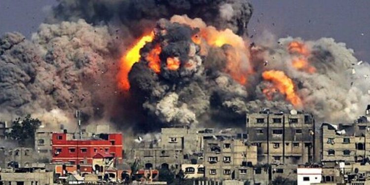 İnsan haqları təşkilatı: İsrail Qəzzədə 2 atom bombasına bərabər partlayıcı istifadə edib