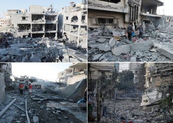 Sionist qırıcılarının Xan Yunisə olan dünənki hücumunda 19 fələstinlinin şəhadəti