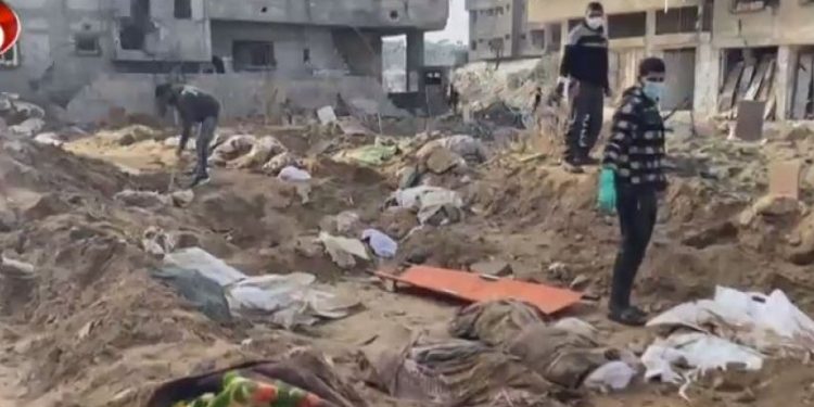 İşğalçı rejim 1000-dən çox qəbri açaraq yüzlərlə cəsədi oğurlayıb