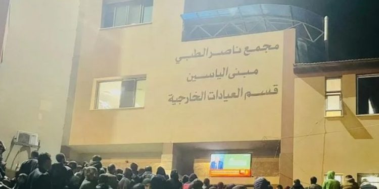 Xan Yunisdə yerləşən Nasir və əl-Əməl xəstəxanalarına hücum