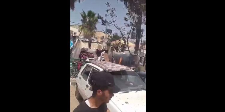 Əl-Əqsa Şəhidləri xəstəxanasına hücumda sionist rejiminin yeni qanlı cinayəti-Video