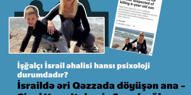 İsraildə ana körpəsini baltaladı