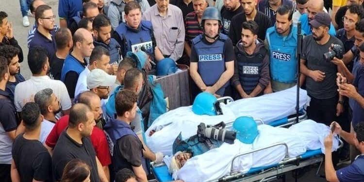 Qəzzədə şəhid olan jurnalistlərin sayı 175 nəfərə çatıb