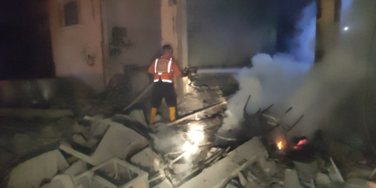 Sionistlərin Qəzzənin mərkəzinə hücumunda 12 şəhid və yaralı var