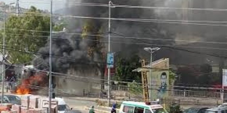 Livanda xəstəxana işçilərinin yaralanması