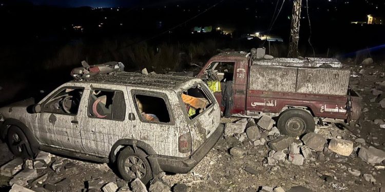 İsrail ordusu 5 livanlı xilasedicini şəhid edib