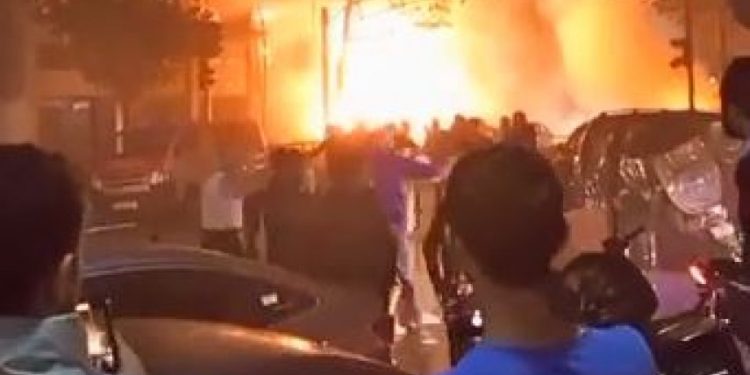 Livan İslami-Cəmaətin qərargahının bombalanması nəticəsində 2 şəhid və 13 yaralı var