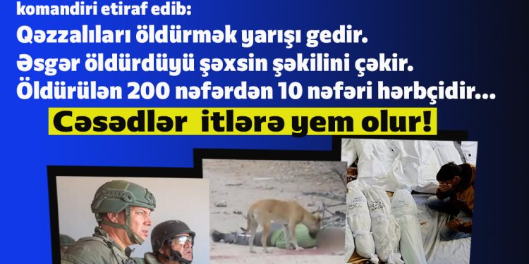 Haarets: Fələstinli öldürmək yarışı…