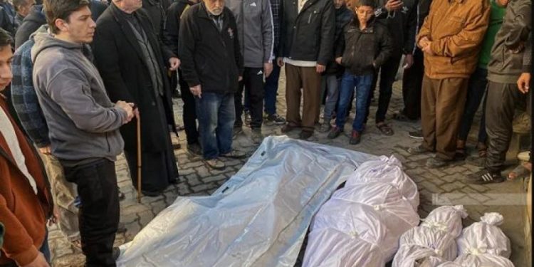 Qəzzə şəhidlərinin sayı 55 mini keçib