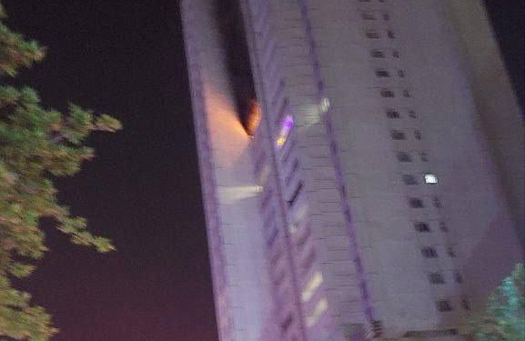 Kiçik bir dron Tehranın mərkəzindəki çoxmərtəbəli yaşayış binasındakı mənzili hədəfə alıb!