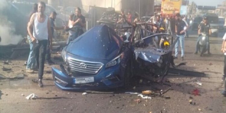 İsrailin Livanda avtomobilə dron hücumu nəticəsində 1 nəfər şəhid olub və 3 nəfər yaralanıb