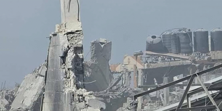 Qəzzada Deyr əl-Latin kilsəsinə edilən hücumda iki şəhid və yaralılar – Vatikan hücumu pislədi