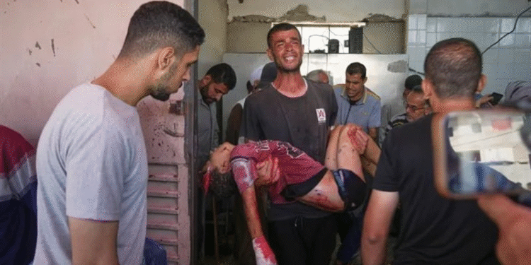 Sionist işğalçıların Qəzza zolağında təcavüzləri və cinayətləri davam edir