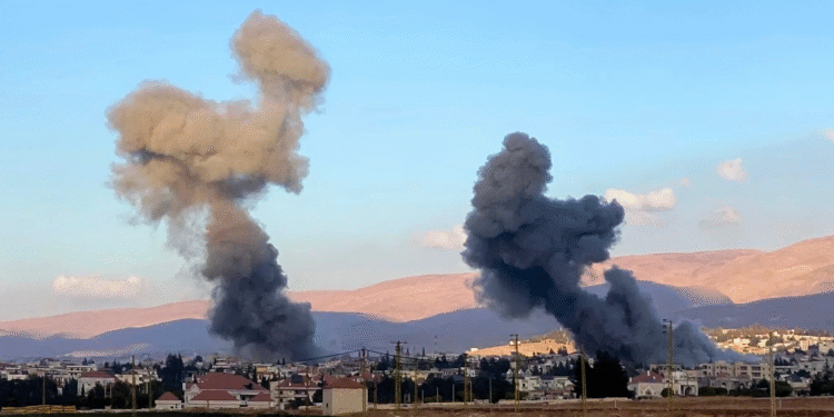 İsrail şərqi Livana hava hücumları təşkil etdi