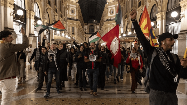 Avropa şəhərlərində İsrail rejiminin Səmud flotiliyasına hücumuna qarşı nümayişlər keçirilib